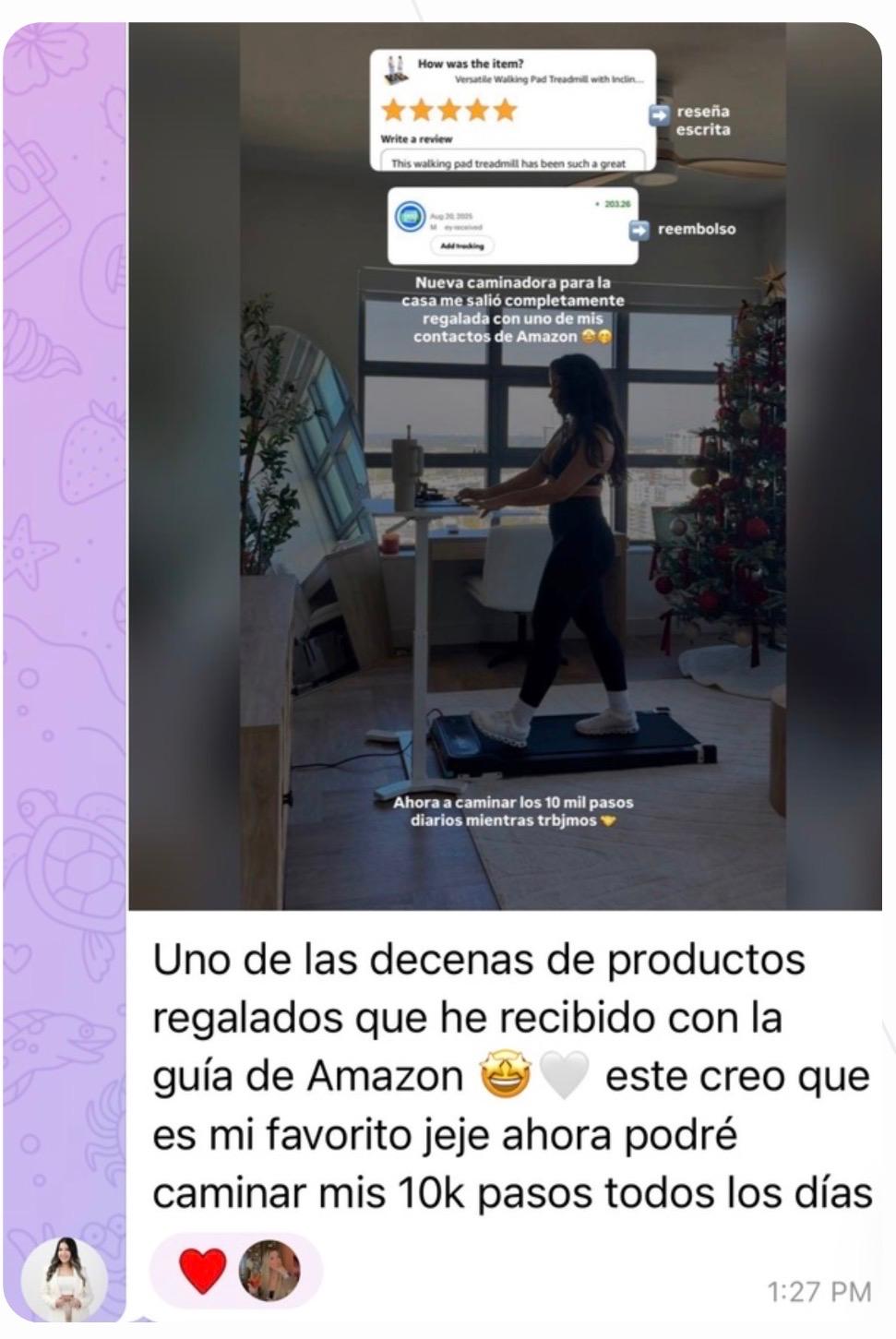 Testimonio guía Amazon — colchón regalado por proveedores a cambio de reseña
